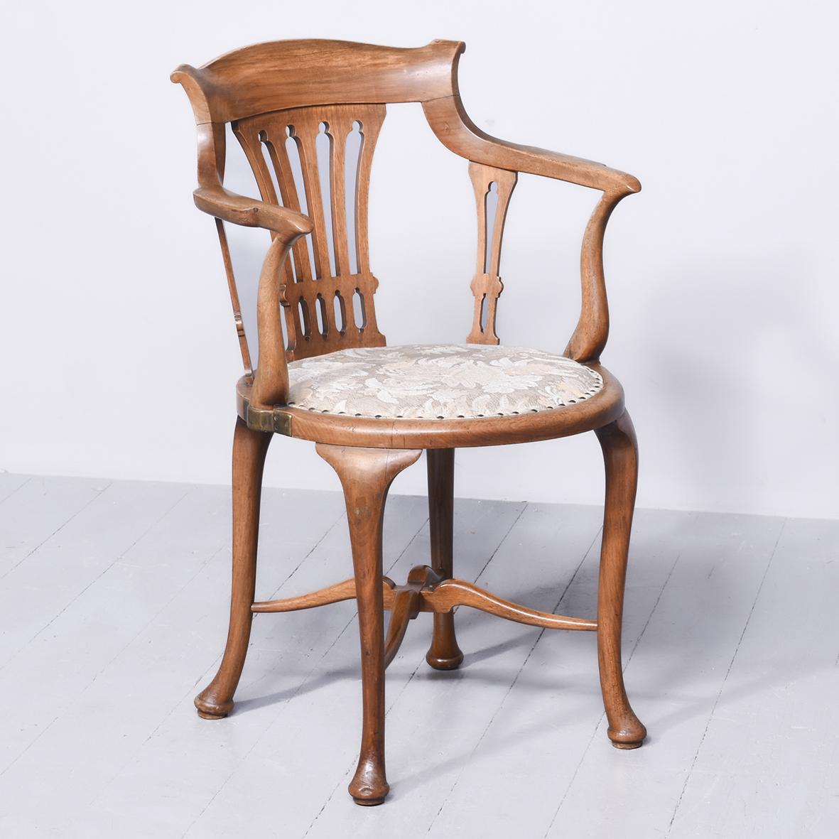 Walnut Desk Chair (1 of 12) Walnut Desk Chair (1 of 12)