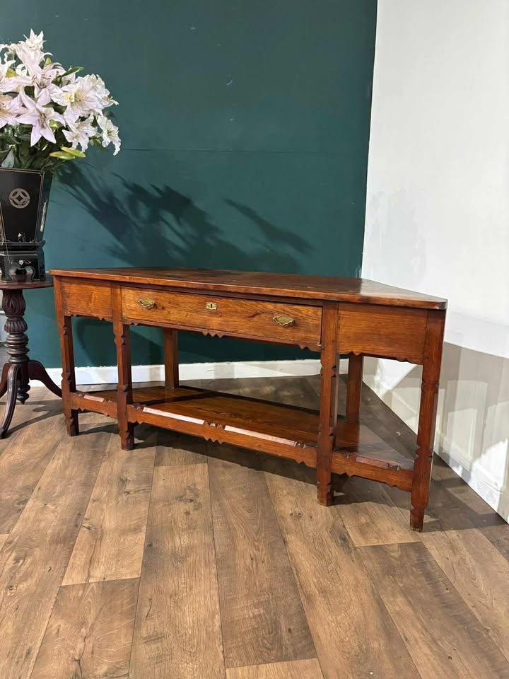 Arts & Crafts Two Tier Console Table (1 of 15) Arts & Crafts Two Tier Console Table (1 of 15)