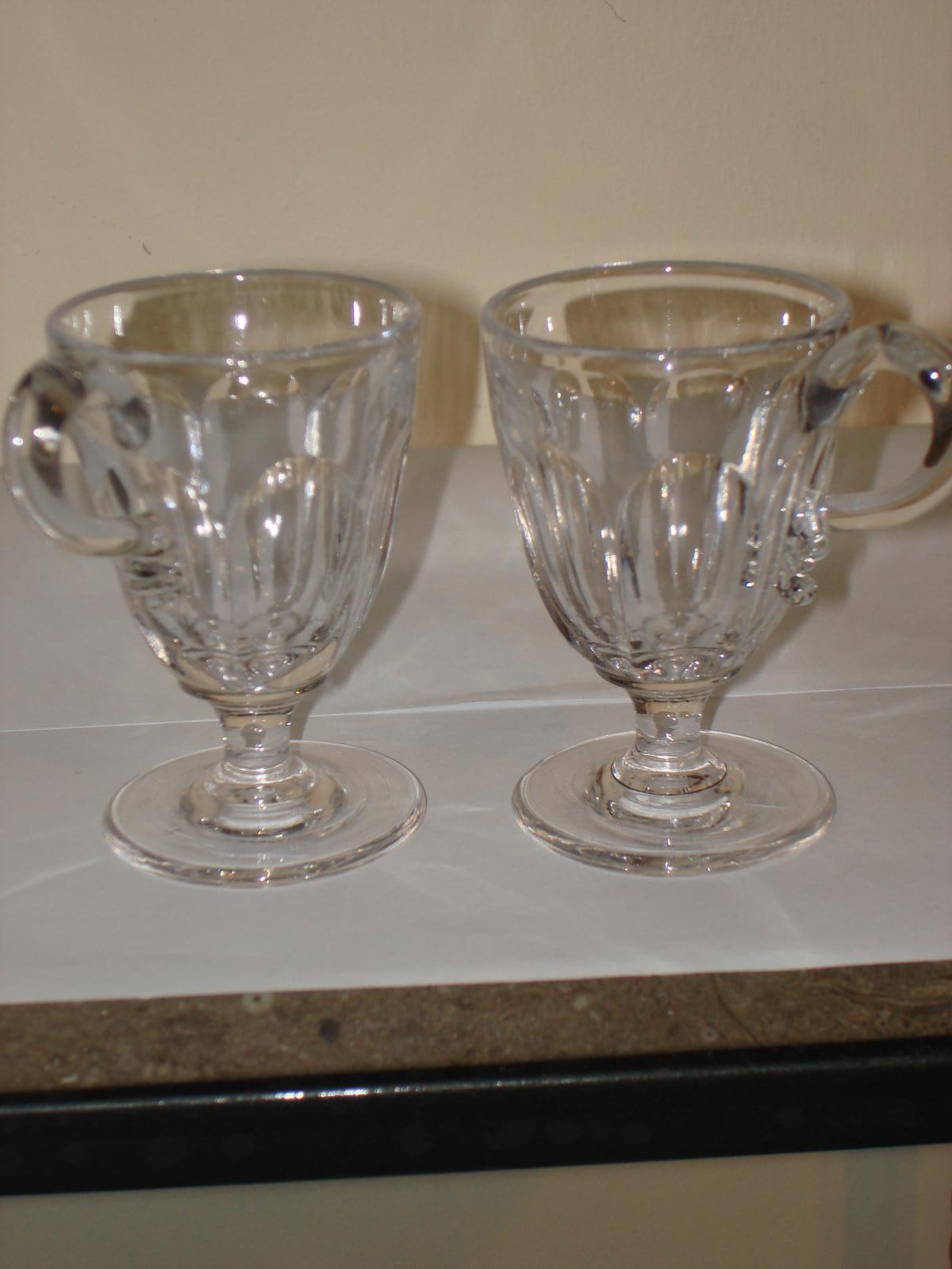 Pair of Victorian Custard Glasses (1 of 1) Pair of Victorian Custard Glasses (1 of 1)