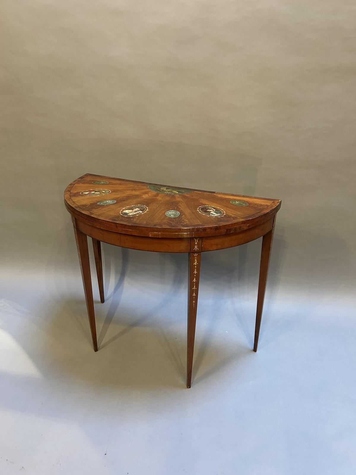 19th Century Sheraton Taste Card Table (1 of 7) 19th Century Sheraton Taste Card Table (1 of 7)