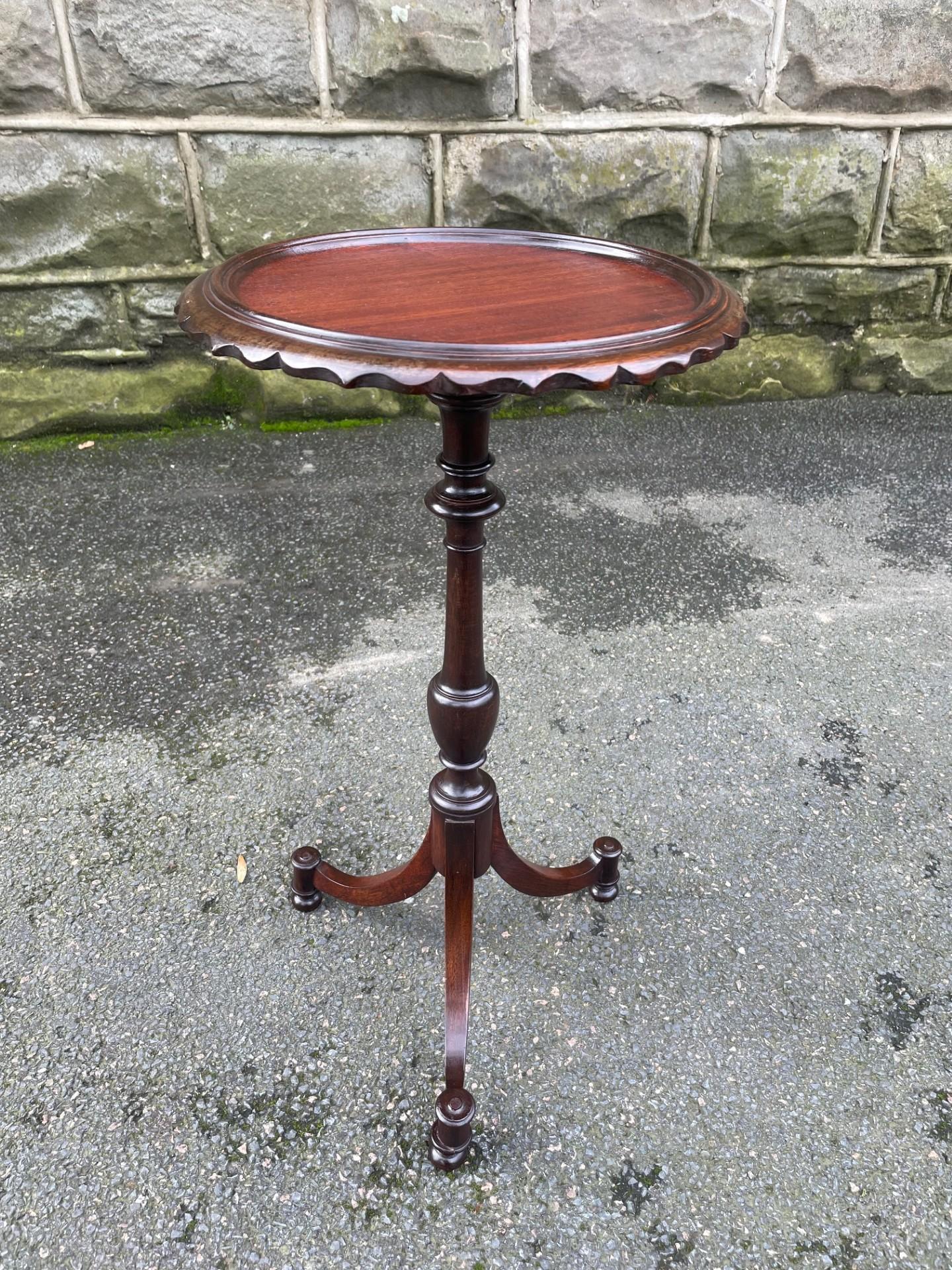 Antique Mahogany Tripod Wine Table (1 of 6) Antique Mahogany Tripod Wine Table (1 of 6)