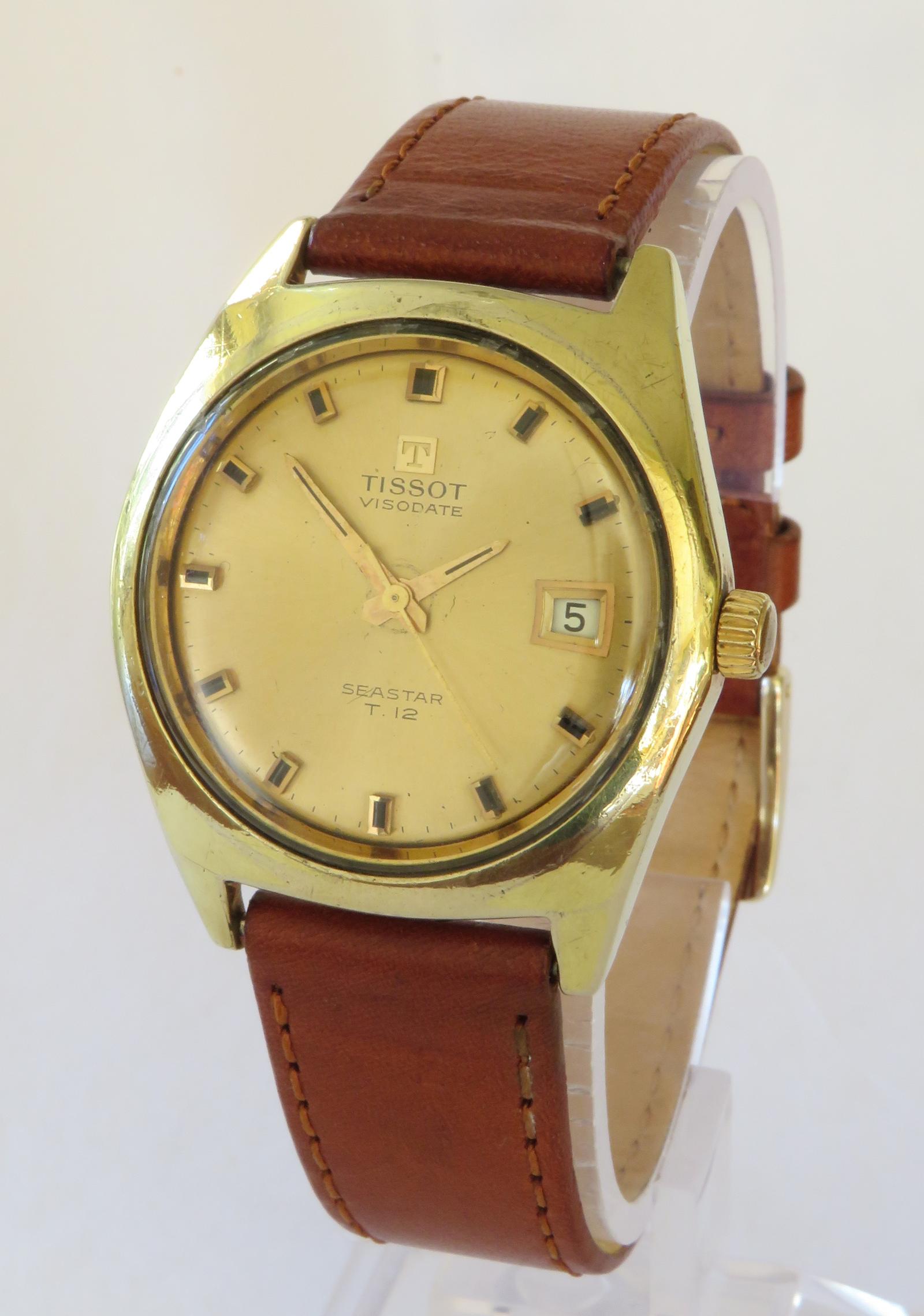 Watch : Gents Tissot Visodate Seastar T12 Watch, 1966 (1 of 5)