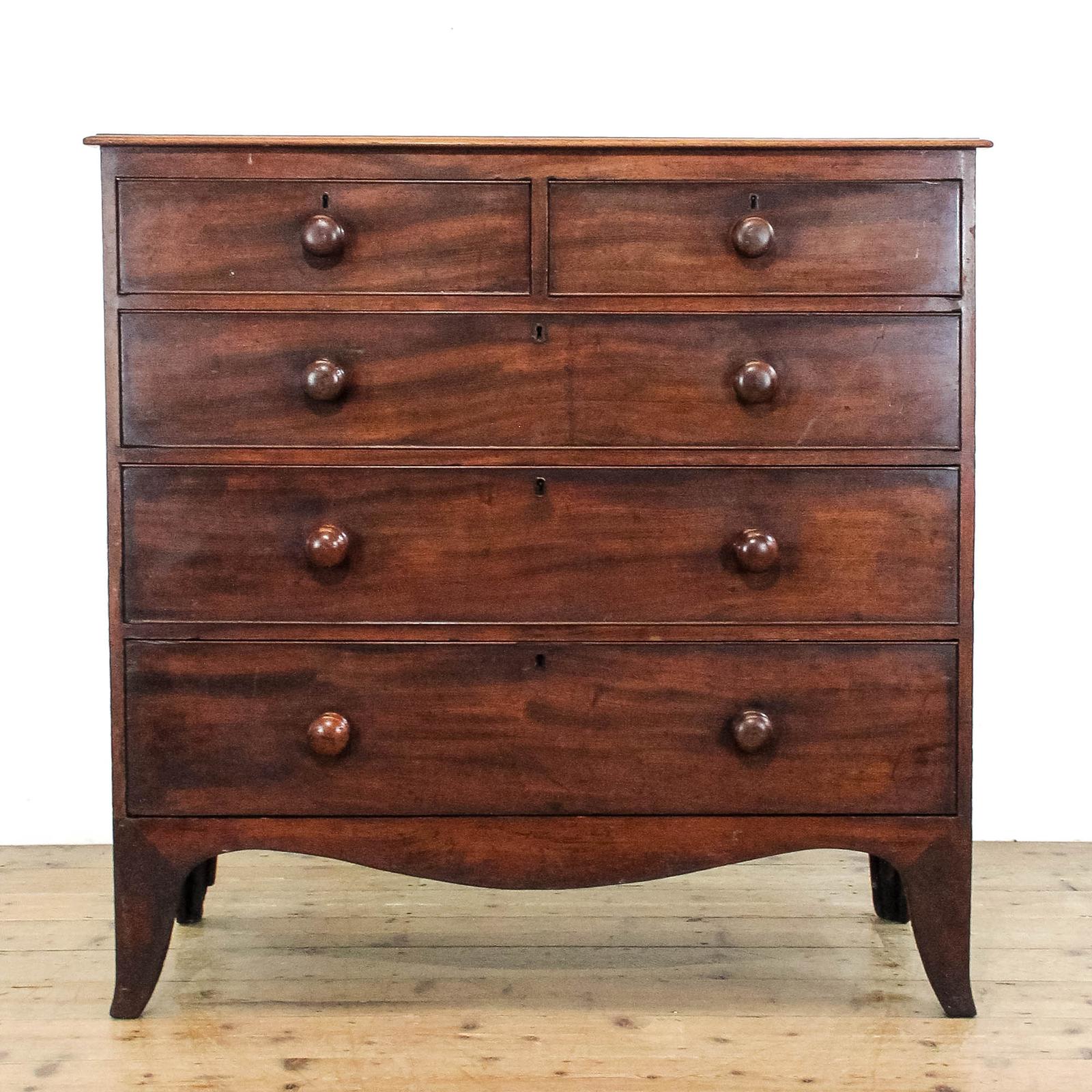 Antique 19th Century Mahogany Chest of Drawers (1 of 12) Antique 19th Century Mahogany Chest of Drawers (1 of 12)