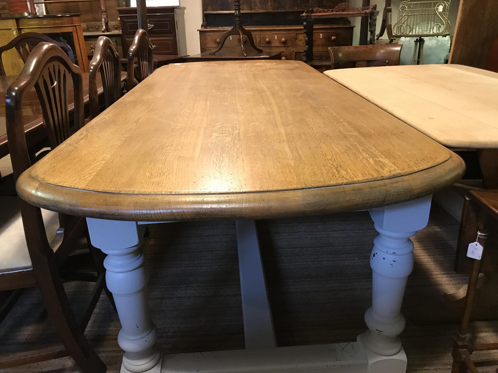 Solid Oak Refectory Table (1 of 1)