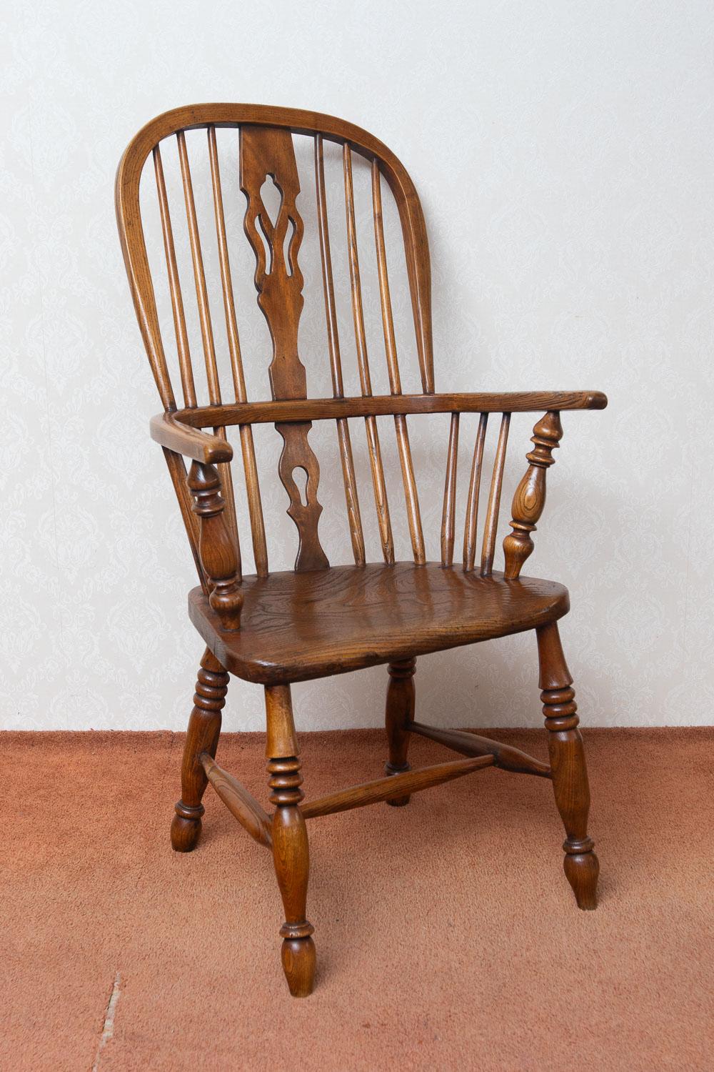 Tall Hoop-back Windsor Chair in Ash (1 of 8)