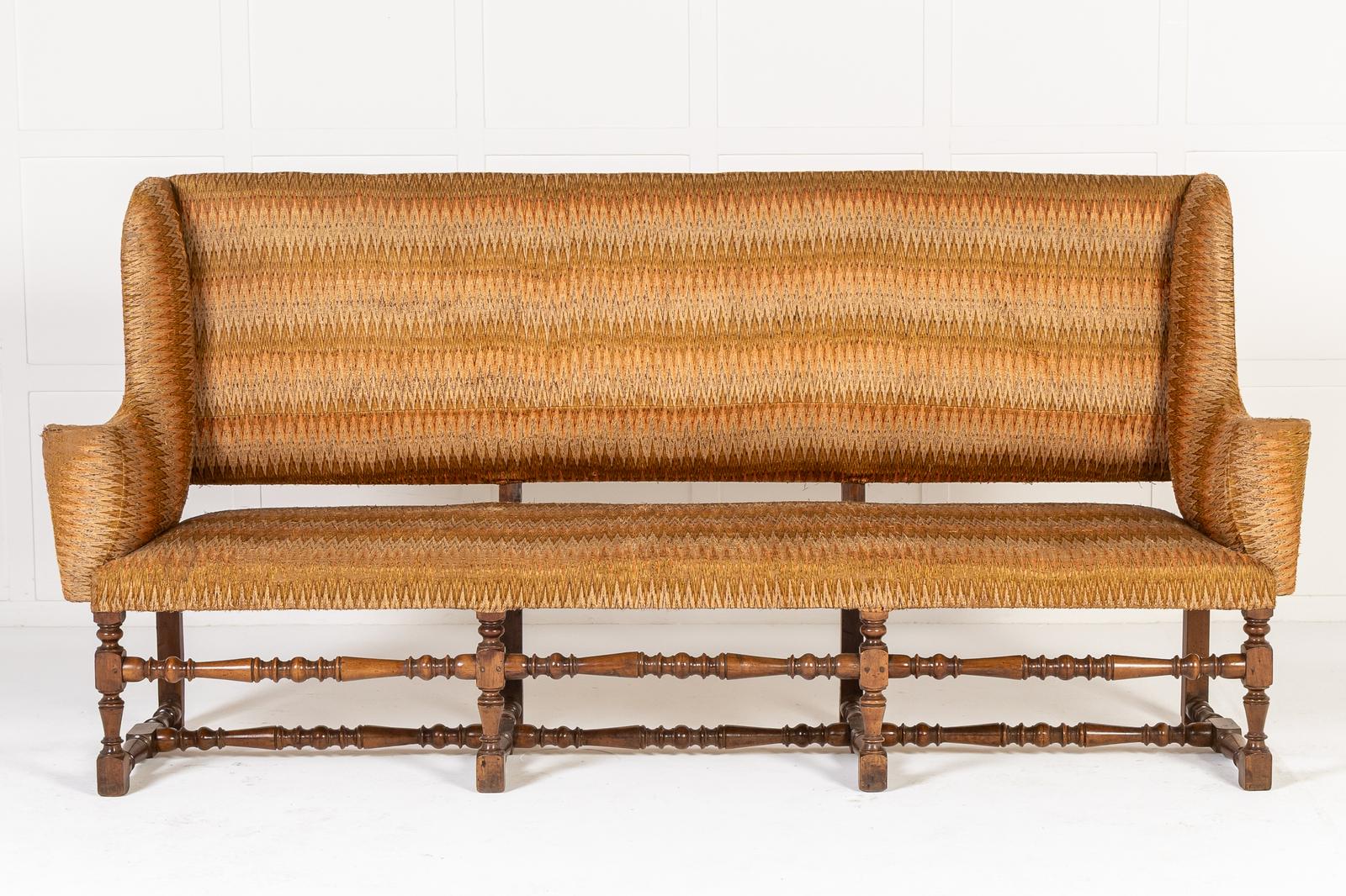 Monumental 18th Century Italian Walnut Sofa Settee (1 of 11) Monumental 18th Century Italian Walnut Sofa Settee (1 of 11)