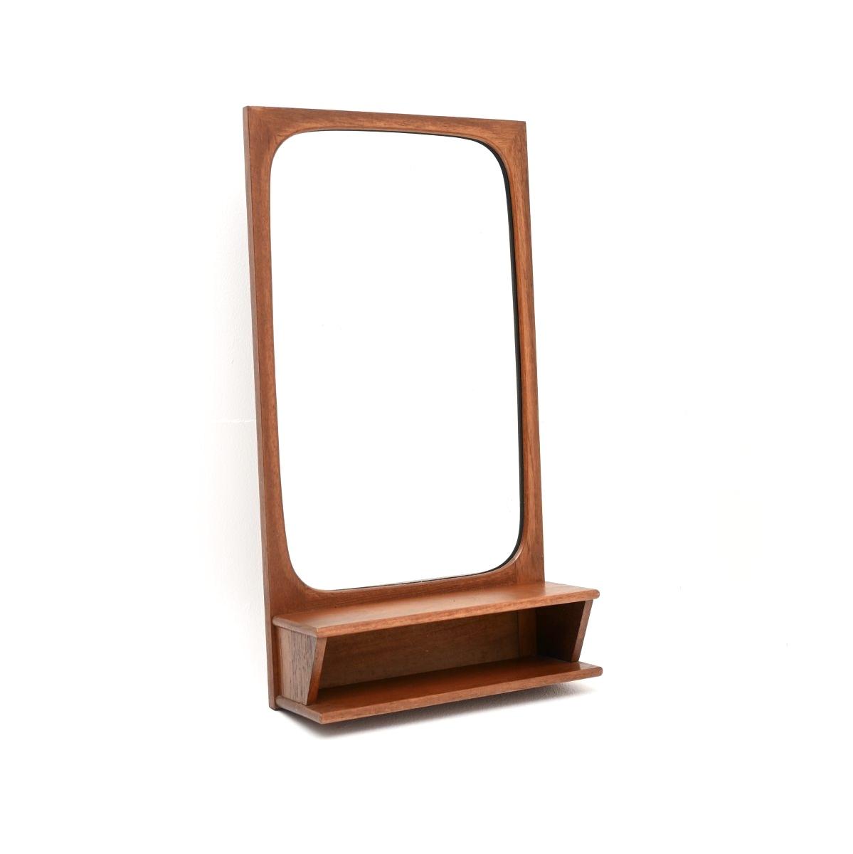 Danish Vintage Teak Mirror by Pedersen & Hansen (1 of 7) Danish Vintage Teak Mirror by Pedersen & Hansen (1 of 7)