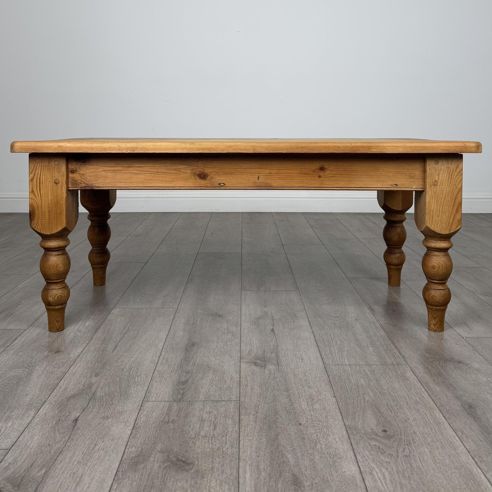 Antique 20th Century Farmhouse Coffee Table In Pine (1 of 9) Antique 20th Century Farmhouse Coffee Table In Pine (1 of 9)