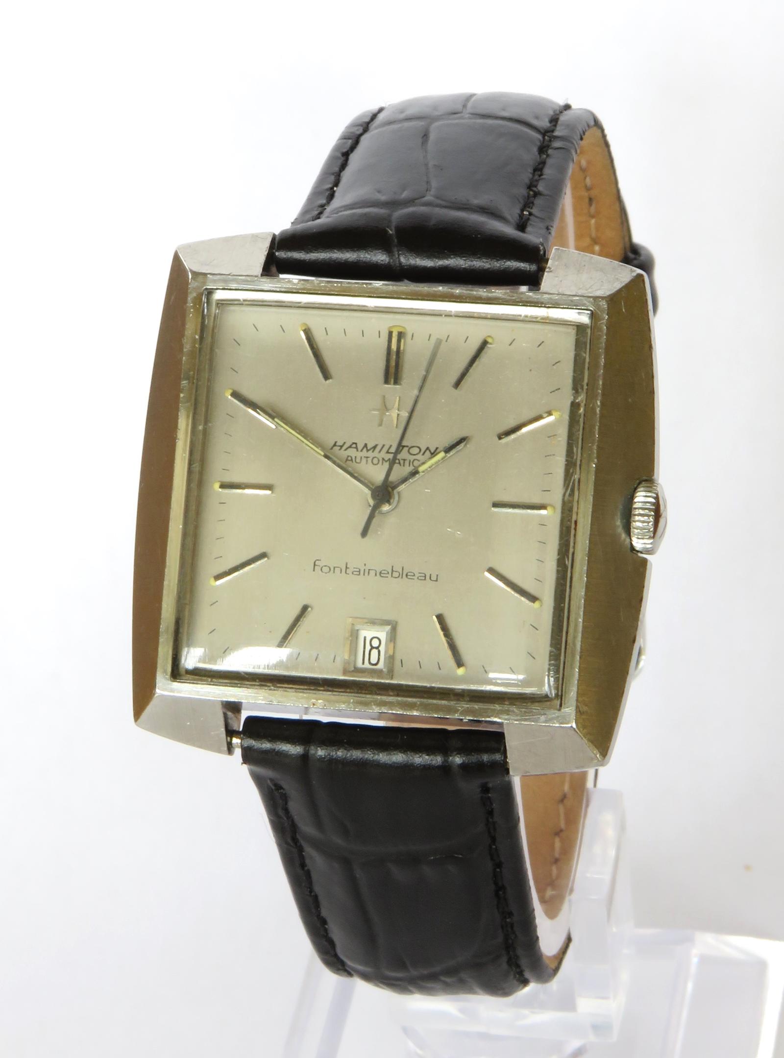 Watch: Gents Hamilton Fontainebleau “B” Calendar Watch c.1970 (1 of 4) Watch: Gents Hamilton Fontainebleau “B” Calendar Watch c.1970 (1 of 4)
