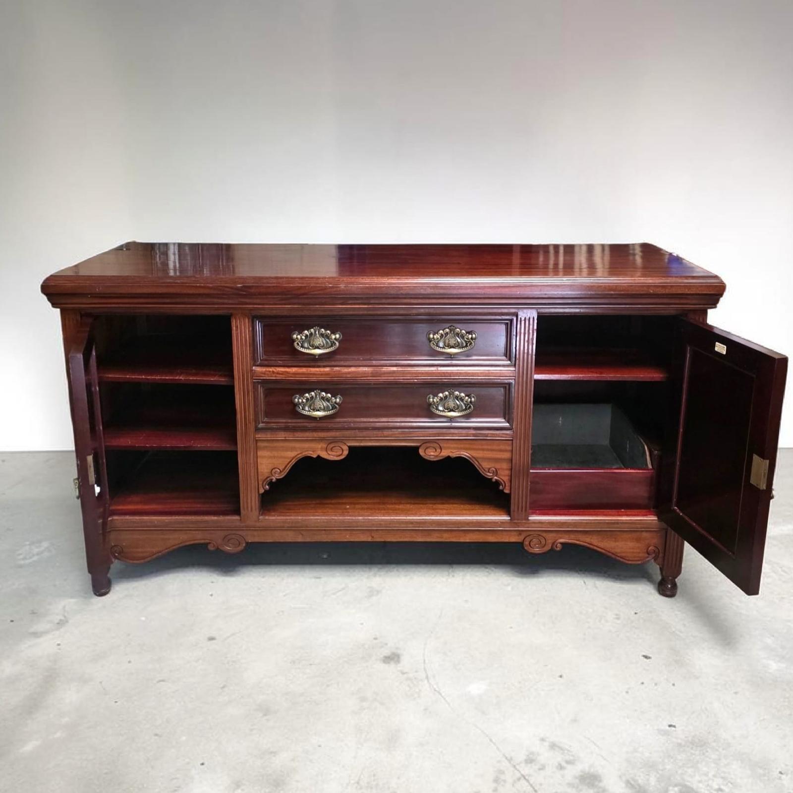Antique Solid Mahogany Sideboard / M. D. Miller & Sons, Nottingham c.1920 (1 of 14) Antique Solid Mahogany Sideboard / M. D. Miller & Sons, Nottingham c.1920 (1 of 14)