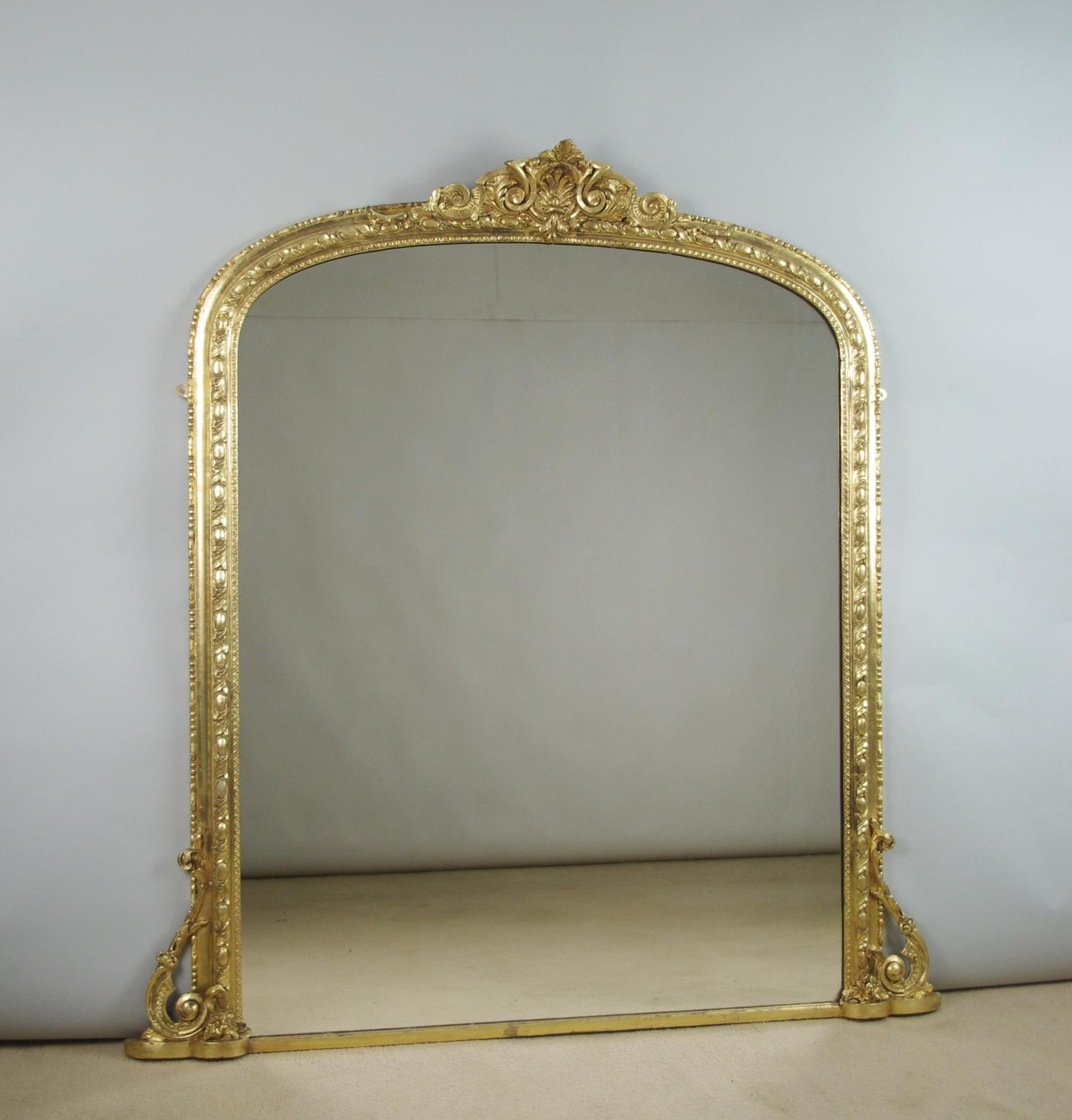 Victorian Gilt Arch Top Overmantle Mirror (1 of 11) Victorian Gilt Arch Top Overmantle Mirror (1 of 11)