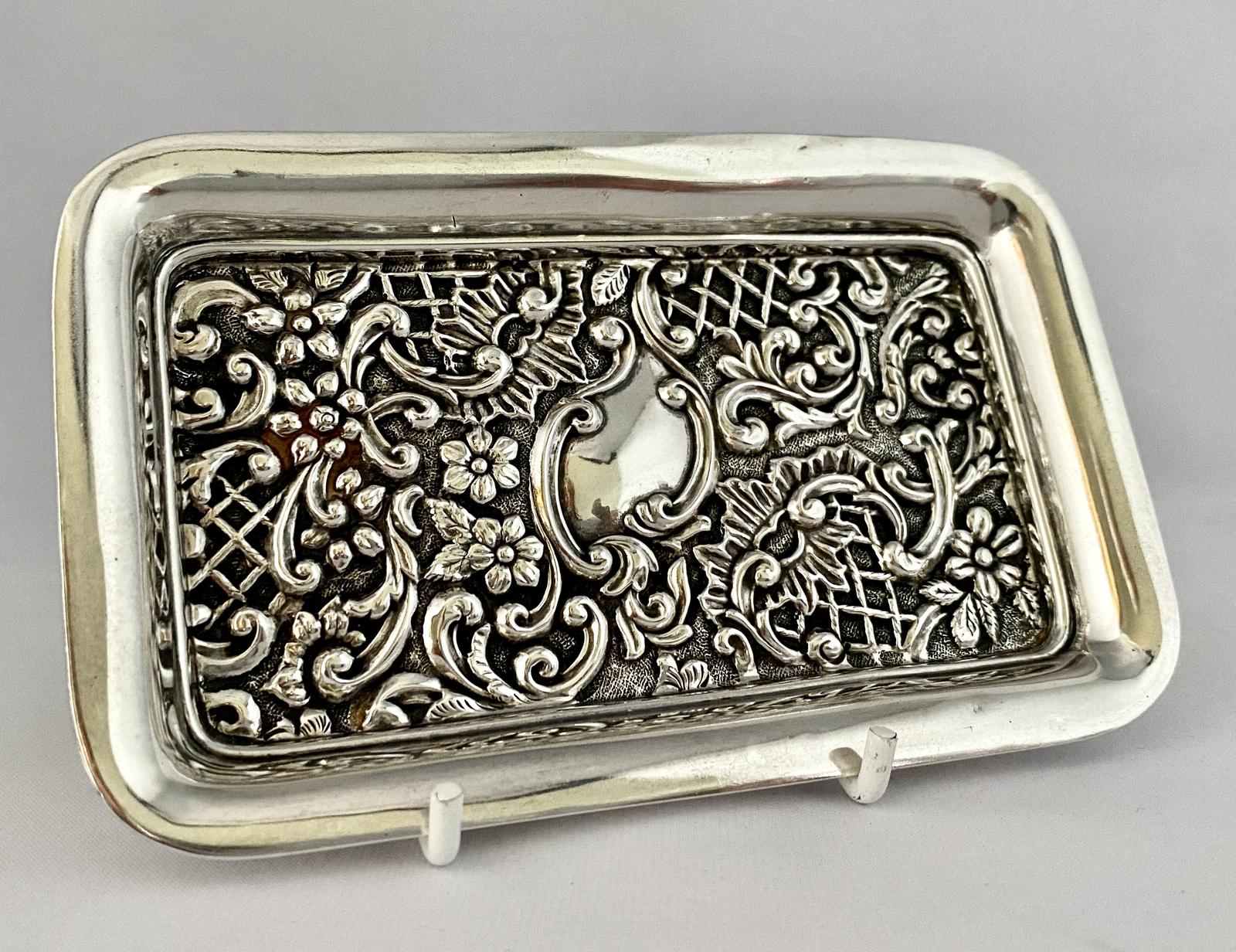 Silver Pin Tray - Birmingham 1901 (1 of 6)