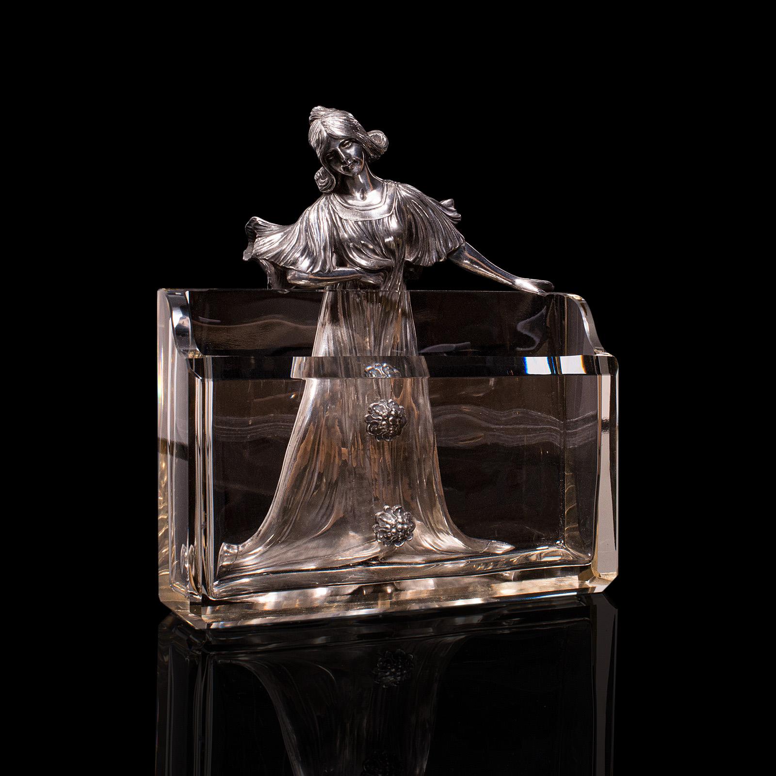 Antique Letter Holder, German, Desk Tidy, Art Nouveau, After WMF, Edwardian (1 of 12) Antique Letter Holder, German, Desk Tidy, Art Nouveau, After WMF, Edwardian (1 of 12)