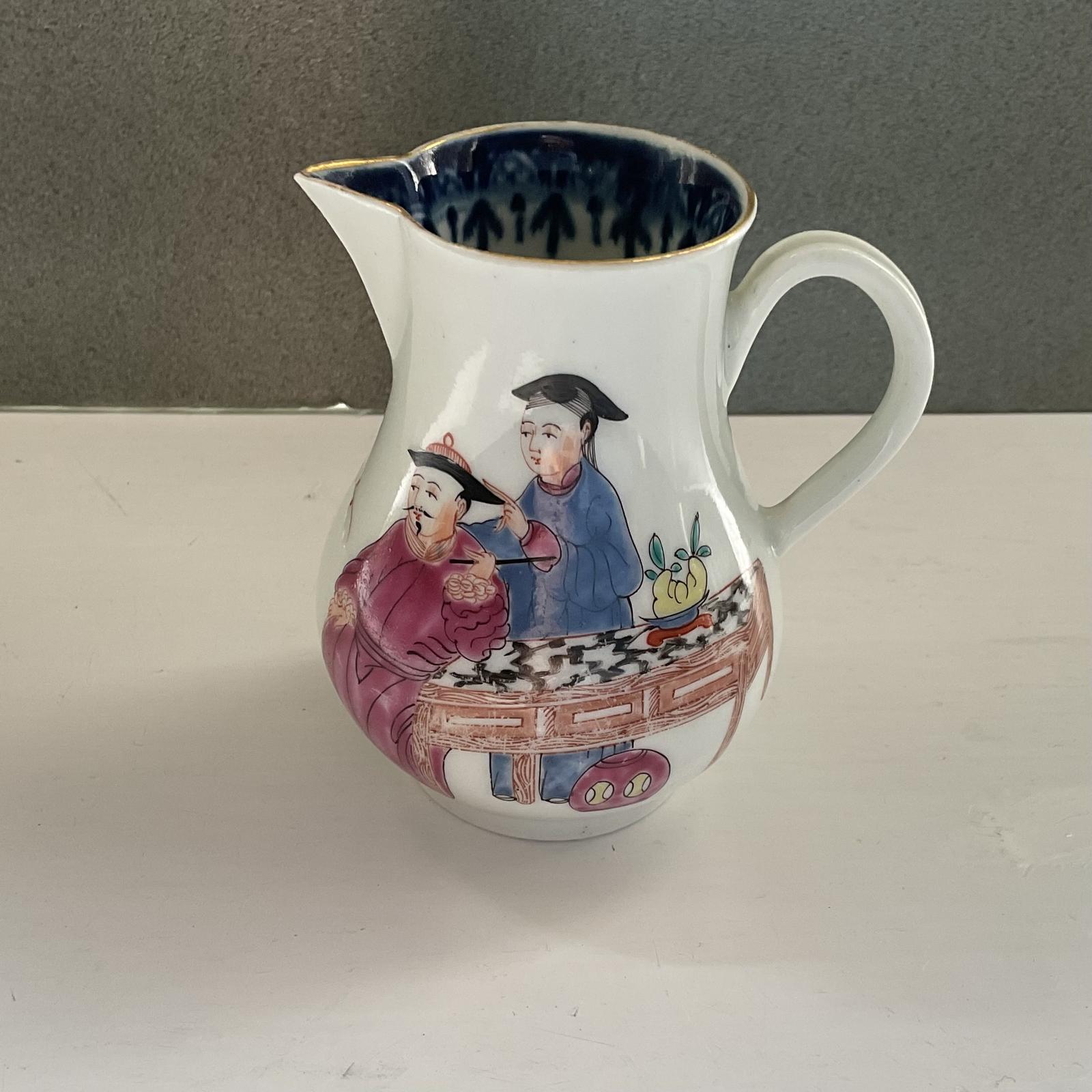 18c. Attractive Worcester Sparrow Beak Jug (1 of 4) 18c. Attractive Worcester Sparrow Beak Jug (1 of 4)