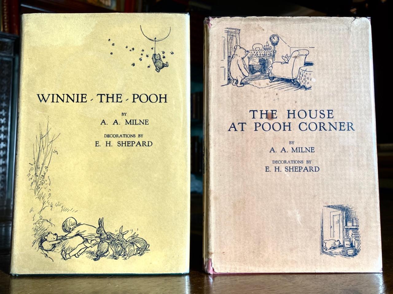 1926-1928 Winnie the Pooh & House at Pooh Corner, 1st Editions & Dust Jackets by A A Milne (1 of 5)