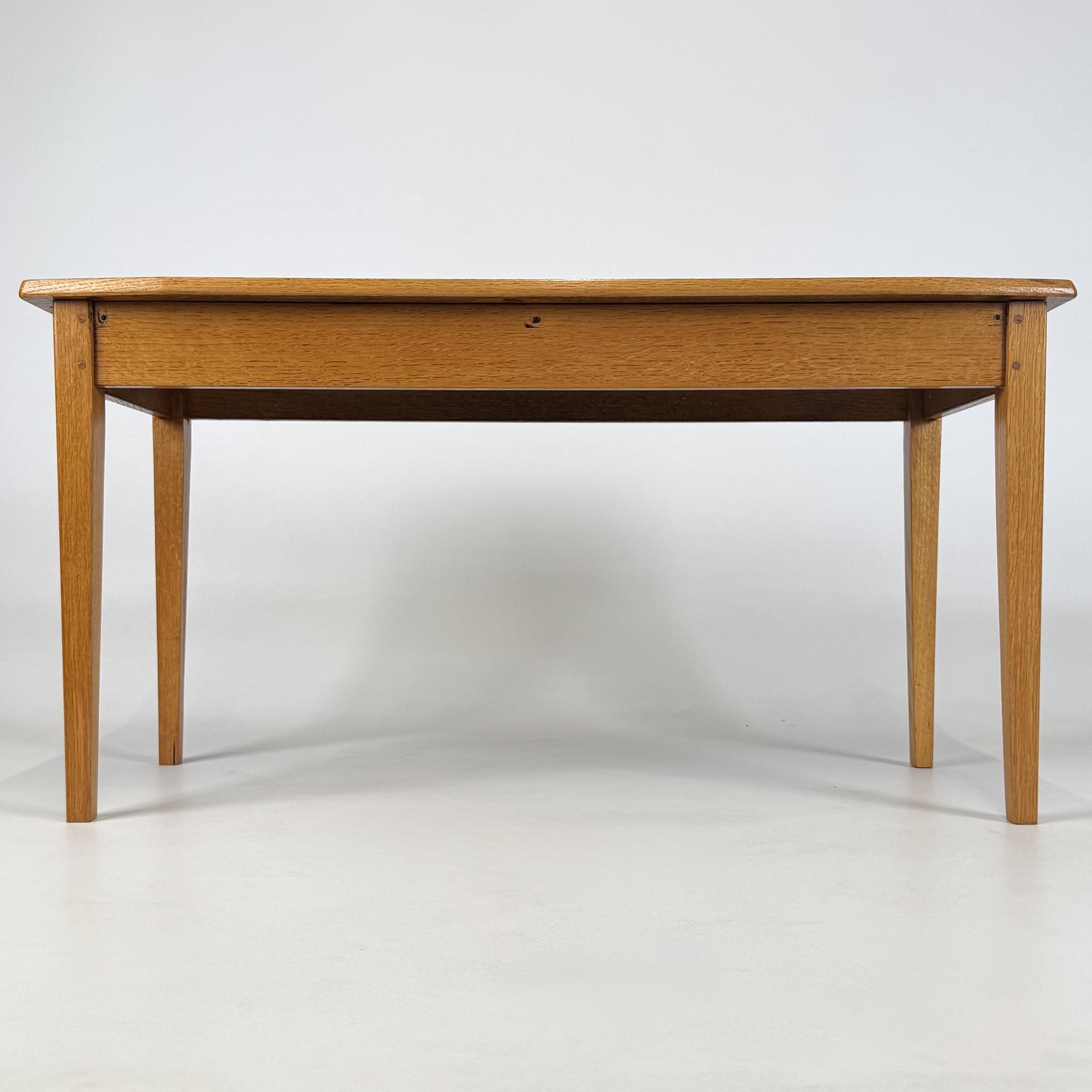 Vintage 20th Century Golden Oak Coffee Table (1 of 9)