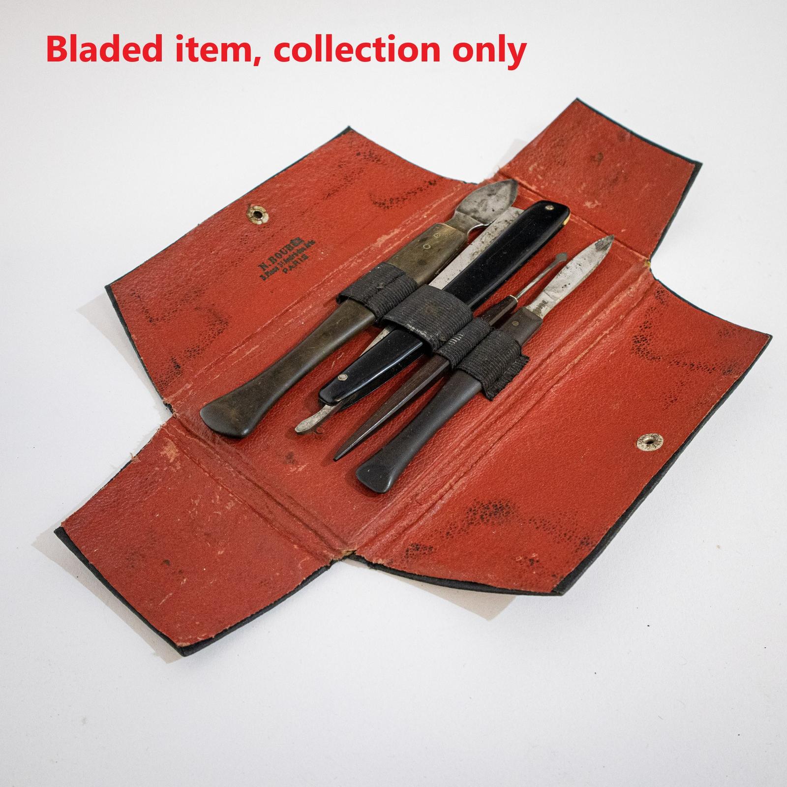 Unusual French Pocket Veterinary Set (1 of 6) Unusual French Pocket Veterinary Set (1 of 6)