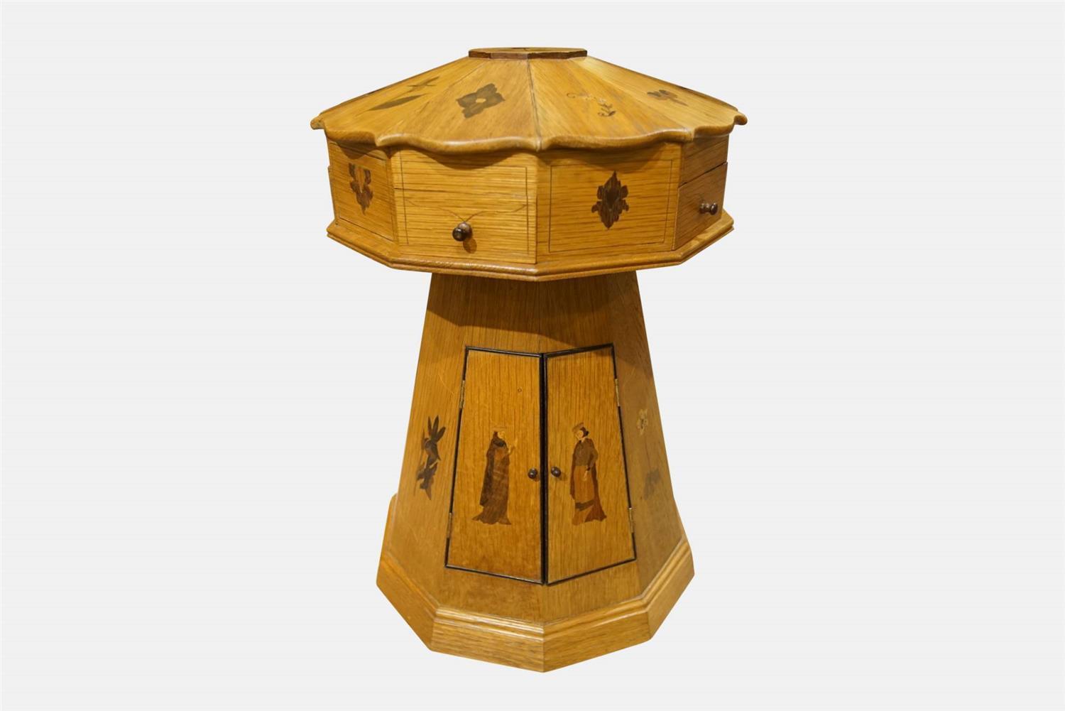 1920s Inlaid Workbox (1 of 1) 1920s Inlaid Workbox (1 of 1)