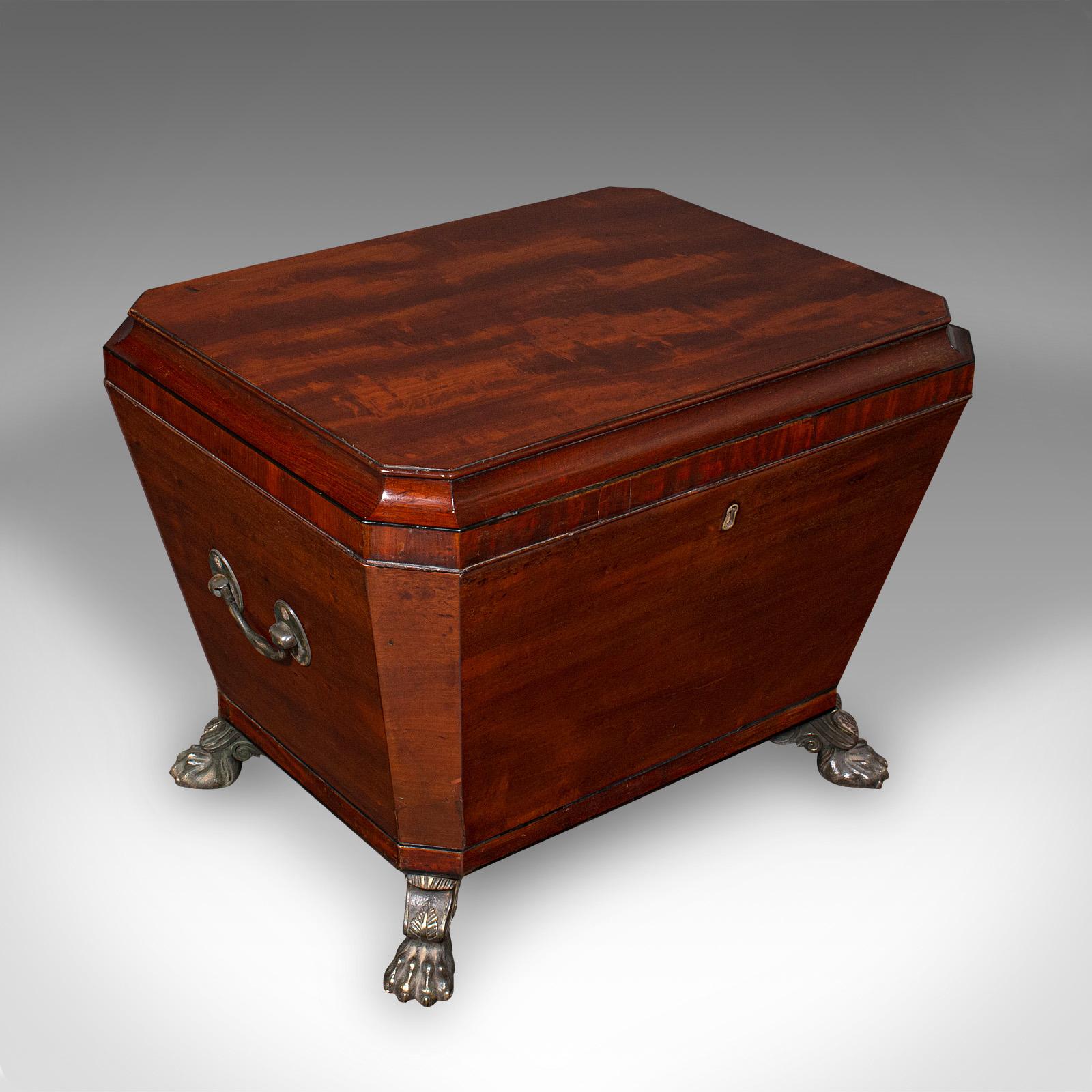 Antique Sarcophagus Cellarette, English, Wine Cooler, Storage Case, Georgian (1 of 12)