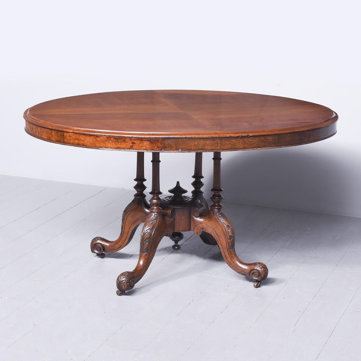 Victorian Oval Breakfast Table (1 of 9)