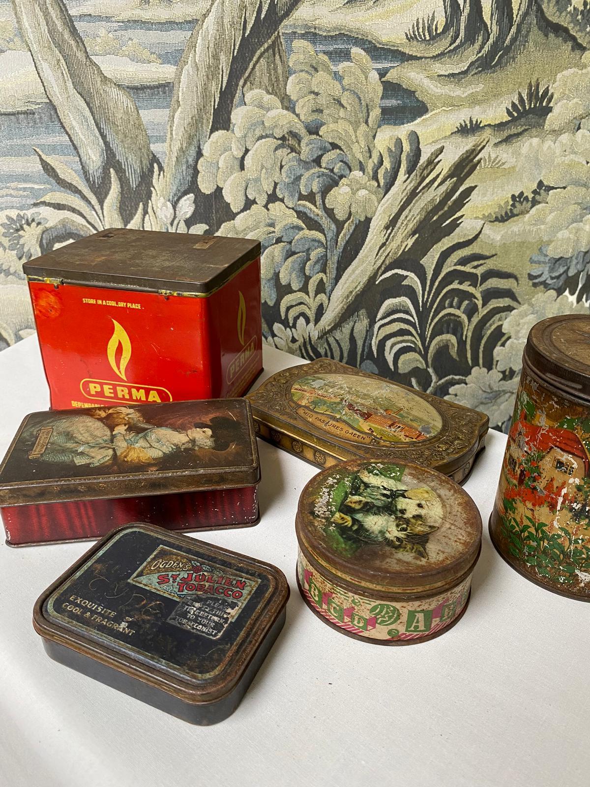 Collection of Mid 20th Century Tins (1 of 11)