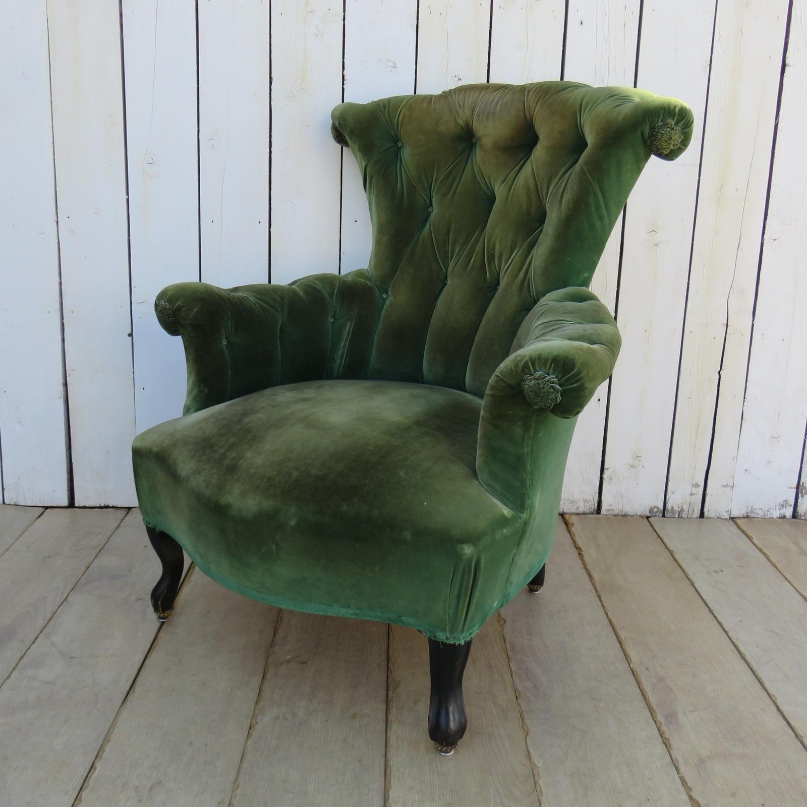 Antique French Napoleon III Armchair (1 of 8) Antique French Napoleon III Armchair (1 of 8)
