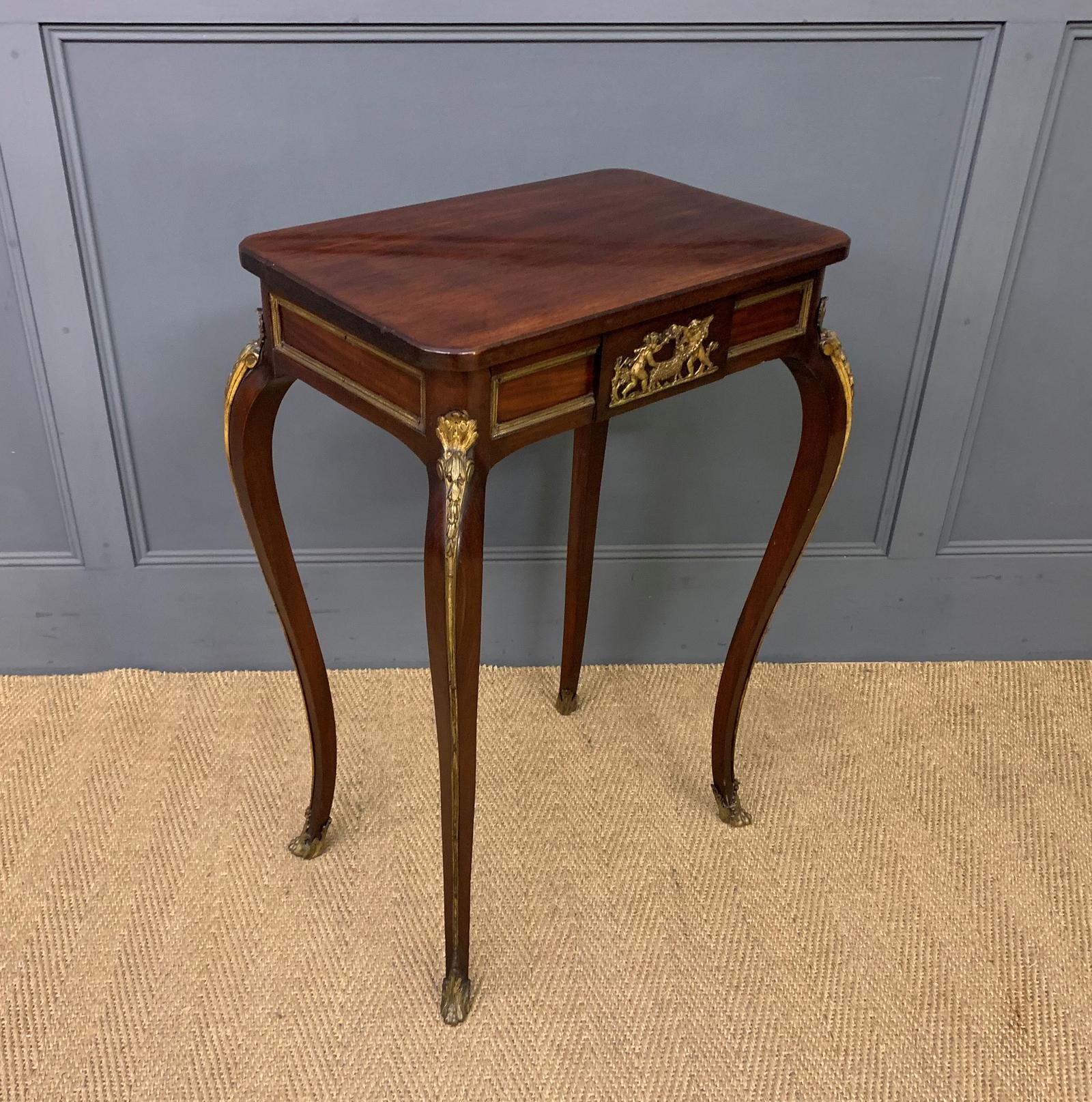 Ormolu Mounted Mahogany Stand (1 of 9)