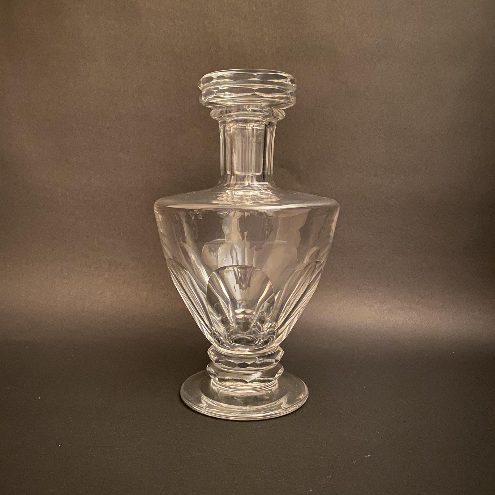 St Louis Crystal Pedestal Decanter (1 of 5) St Louis Crystal Pedestal Decanter (1 of 5)