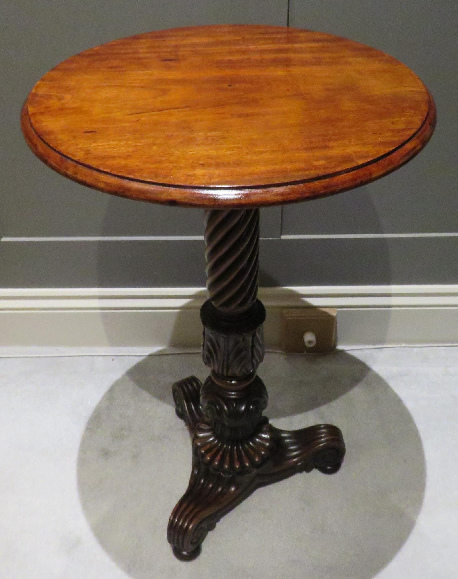 Mid Victorian Mahogany Side Table 18960/1880 (1 of 3)