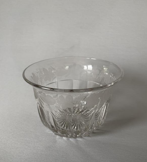 Superb Victorian Cut Glass & Etched Finger Bowl (1 of 6) Superb Victorian Cut Glass & Etched Finger Bowl (1 of 6)