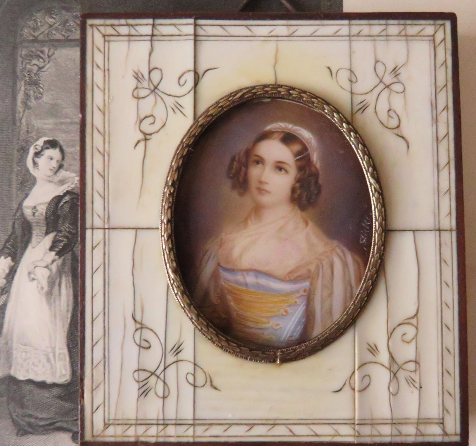Miniature Portrait of Helen Sedlmyr (1813-1898) (1 of 2)