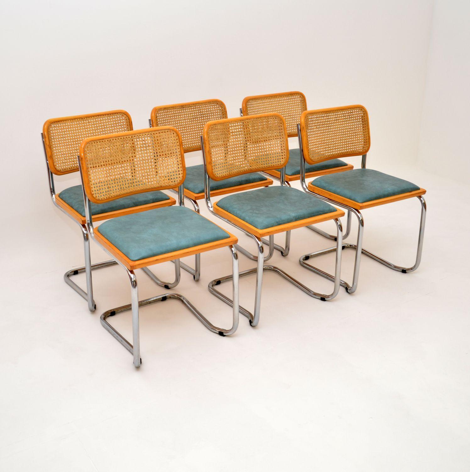1970s Vintage Set of 6 Marcel Breuer ‘Cesca’ Chairs (1 of 11) 1970s Vintage Set of 6 Marcel Breuer ‘Cesca’ Chairs (1 of 11)
