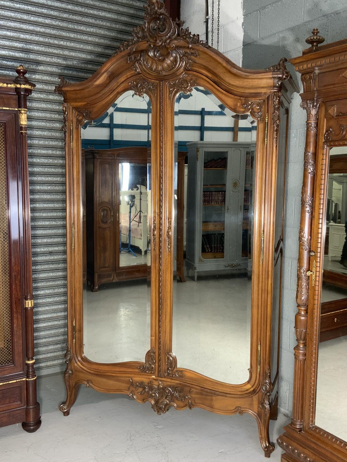 Impressive Carved Walnut French Armoire (1 of 13) Impressive Carved Walnut French Armoire (1 of 13)