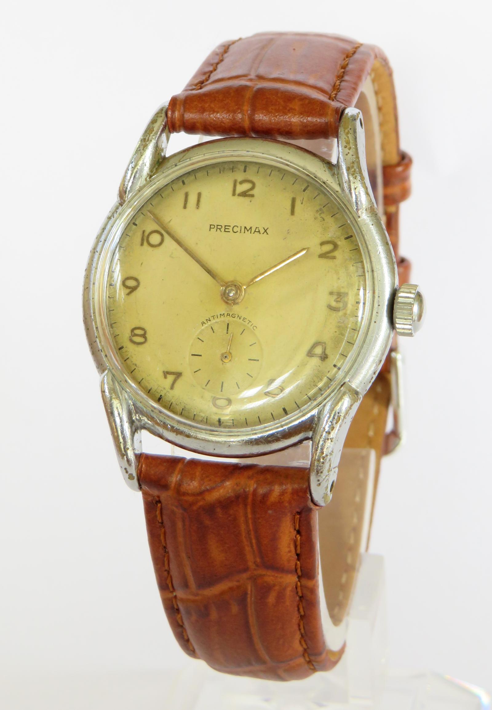 Watch: Gents 1950s Precimax Wrist Watch (1 of 5) Watch: Gents 1950s Precimax Wrist Watch (1 of 5)