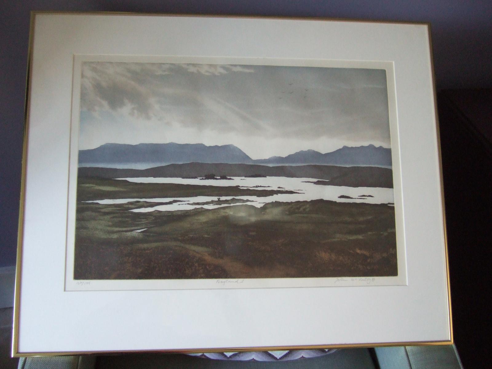 John McNulty Limited Edition Lithograph "Bogland I" (1 of 5)