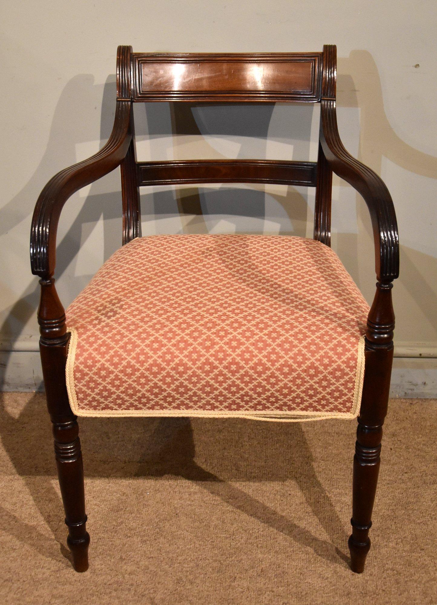 Regency Period Mahogany Armchair (1 of 7)