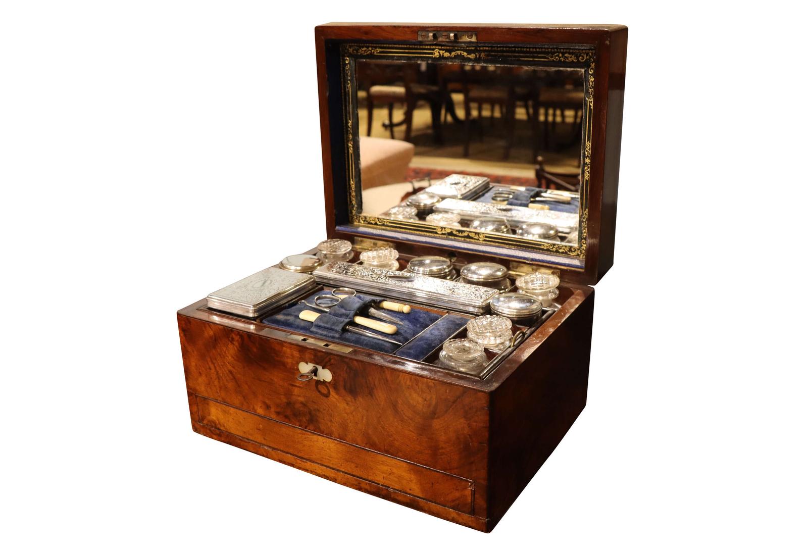 Burr Walnut Jewellery Boxes - main image