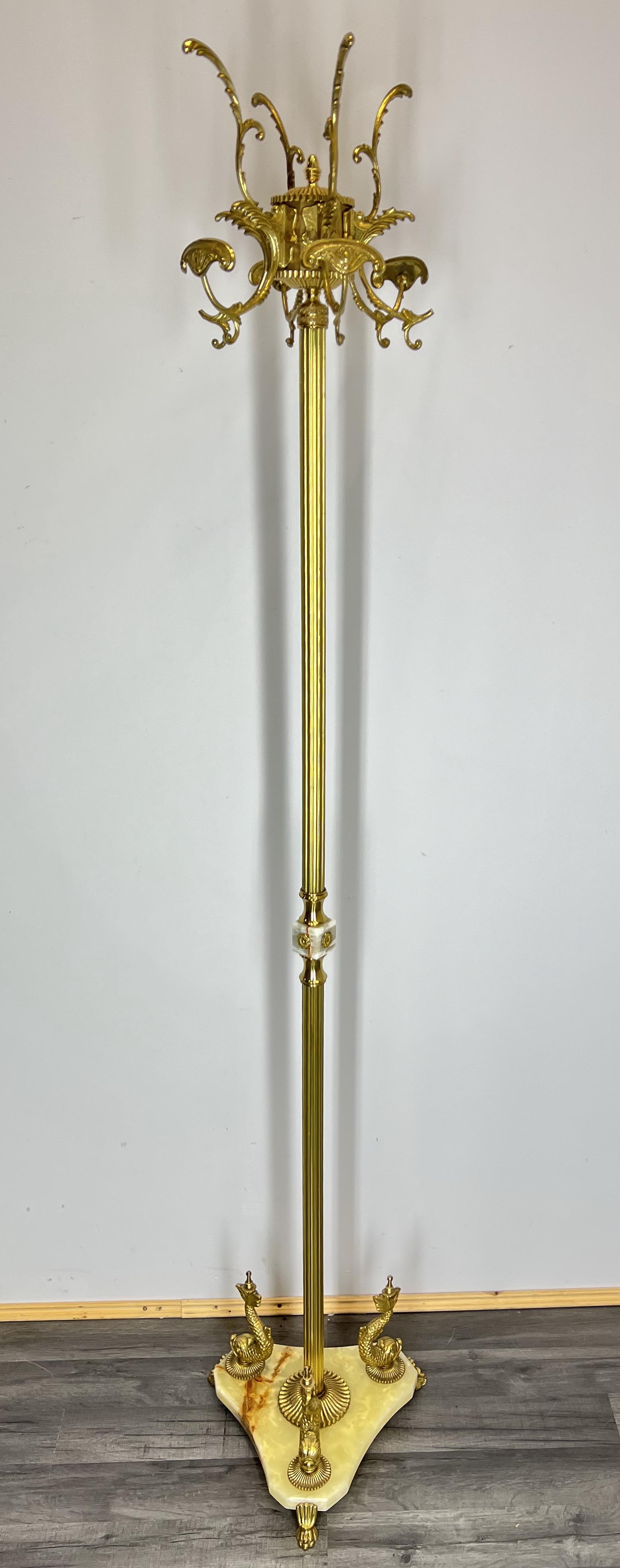 Vintage Italian Brass Coat Rack (1 of 17) Vintage Italian Brass Coat Rack (1 of 17)