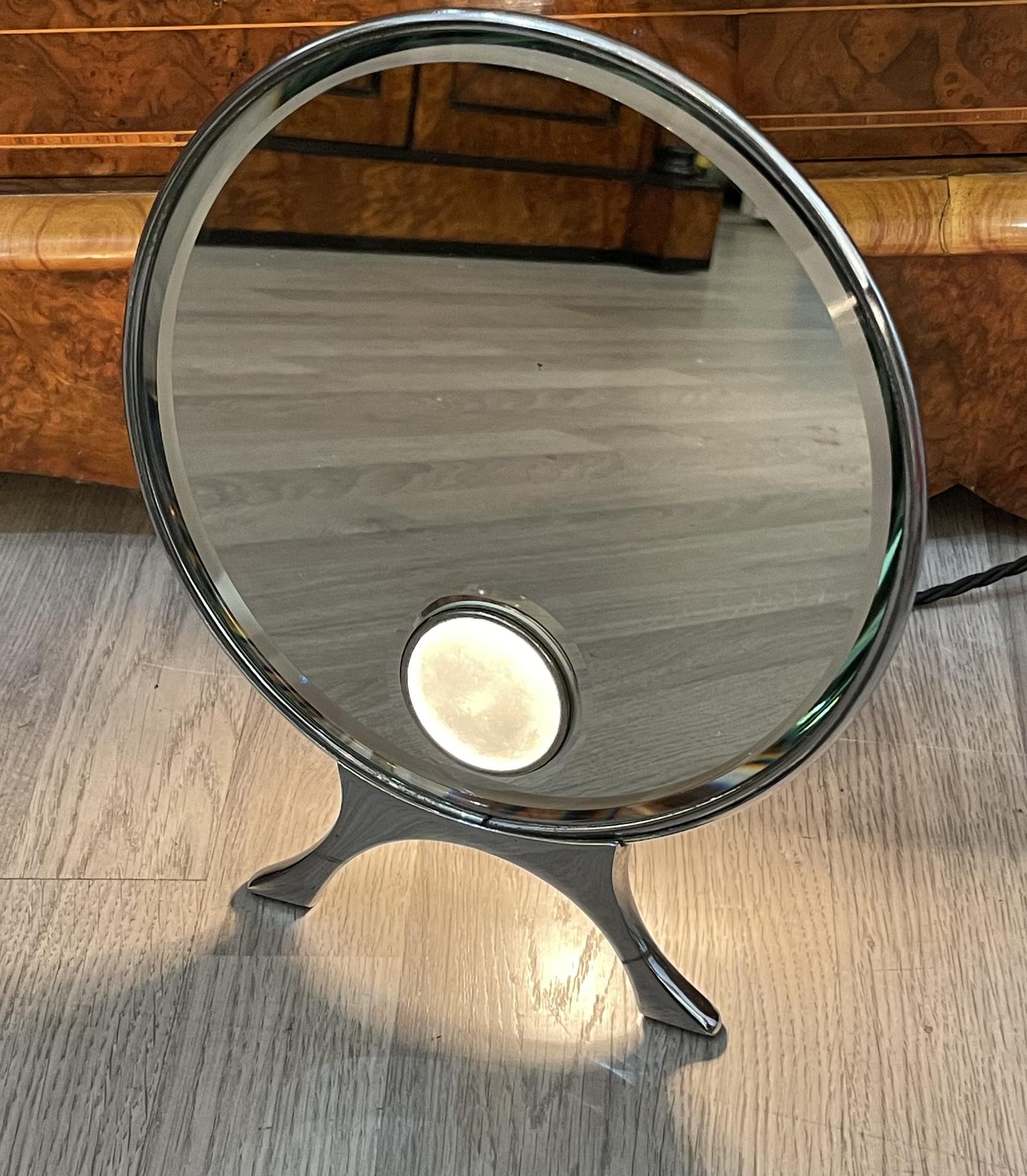 1930's Illuminated Mirror By Harcourts, London (1 of 5) 1930's Illuminated Mirror By Harcourts, London (1 of 5)