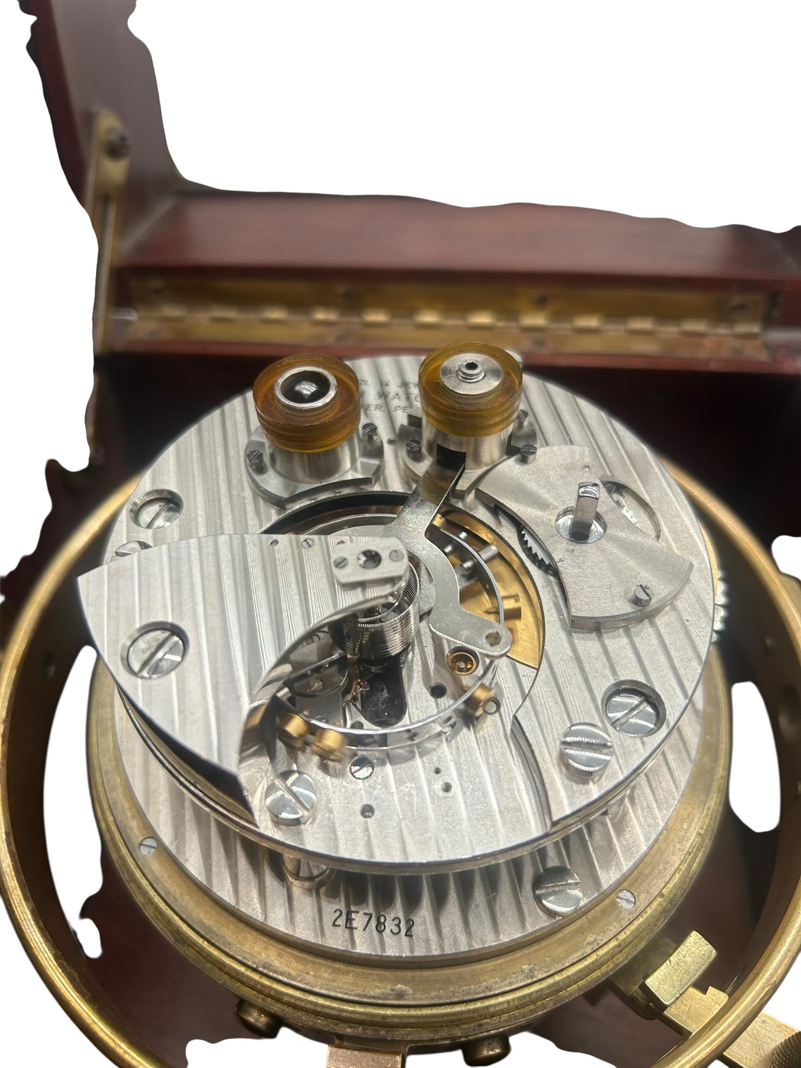 Museum-quality WWII Hamilton Model 21 Two-day Marine Chronometer (1941) Ships Chronometer (1 of 12) Museum-quality WWII Hamilton Model 21 Two-day Marine Chronometer (1941) Ships Chronometer (1 of 12)