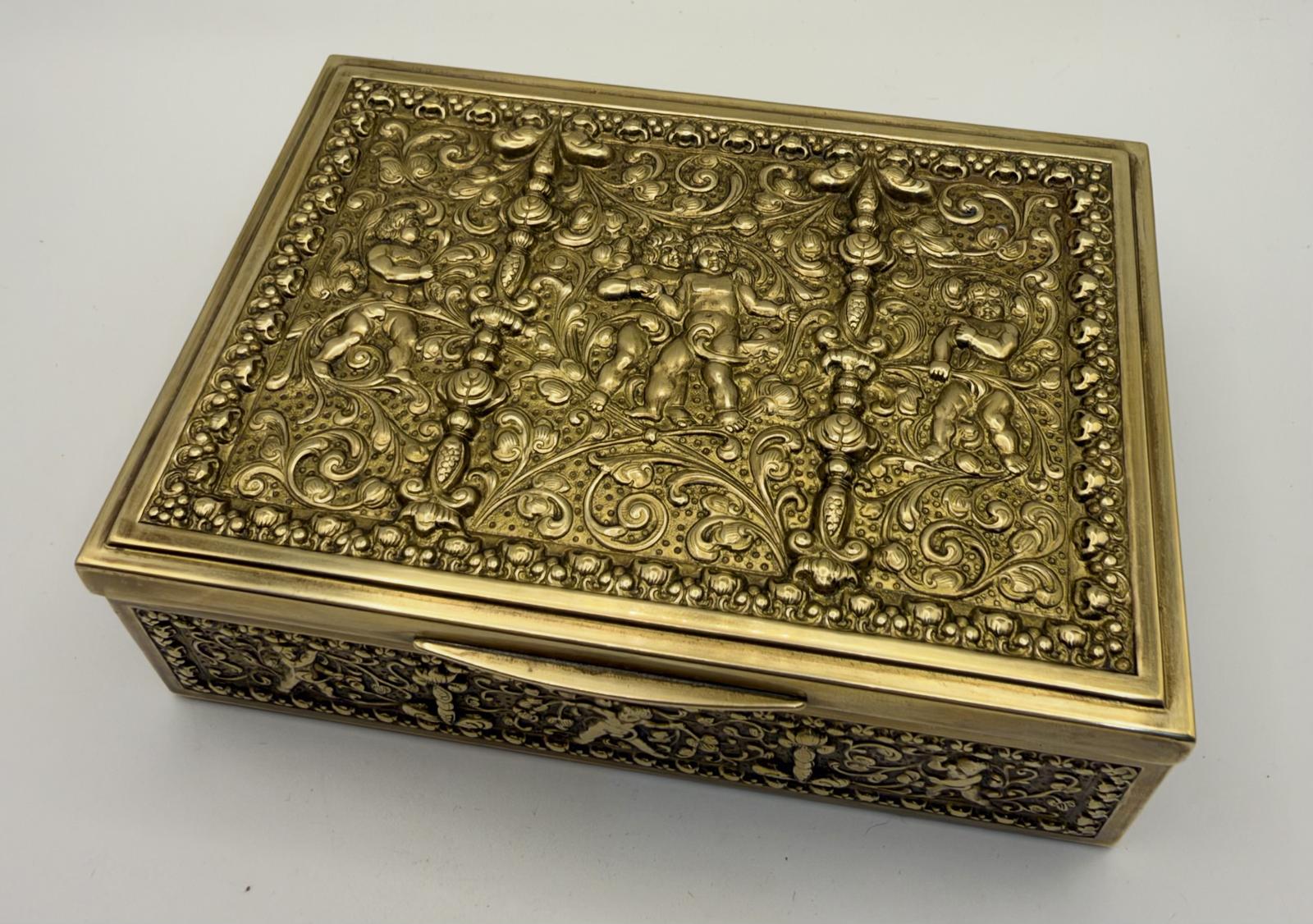 Brass Cherub Box (1 of 8) Brass Cherub Box (1 of 8)