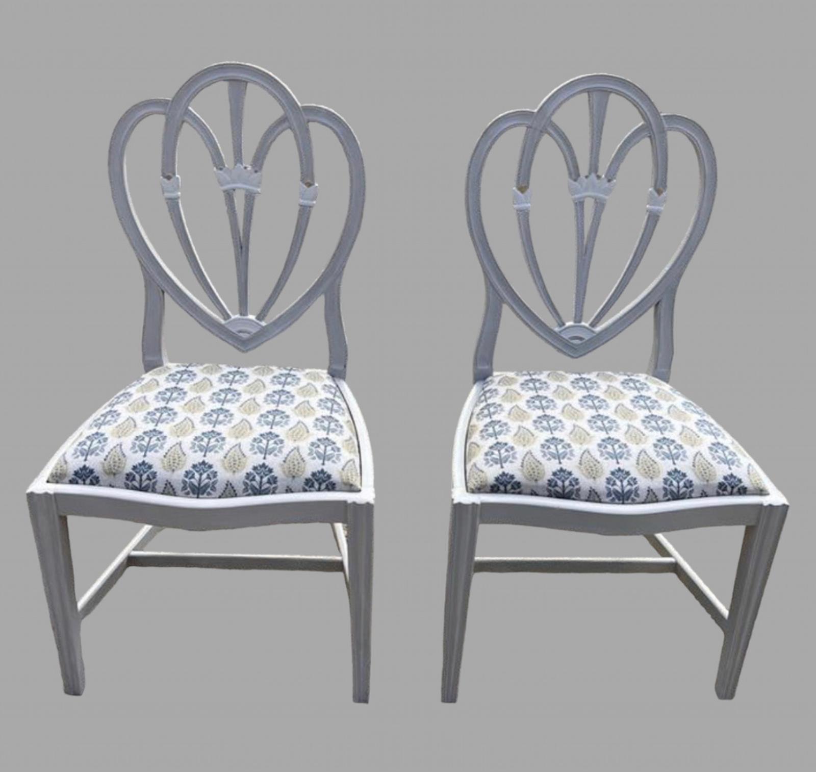 Pair of 20th Century Art Deco Chairs (1 of 6)