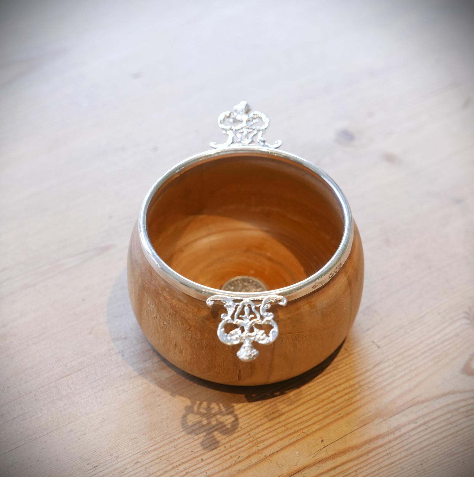 Antique William Comyns Silver Mounted Desk Tidy (1 of 6) Antique William Comyns Silver Mounted Desk Tidy (1 of 6)