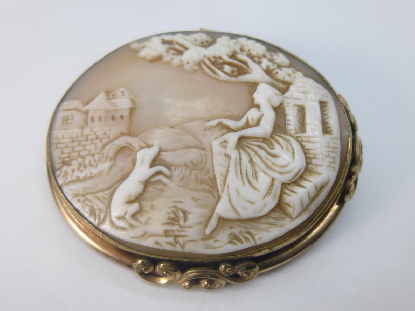 Victorian Cameo Brooch (1 of 4)