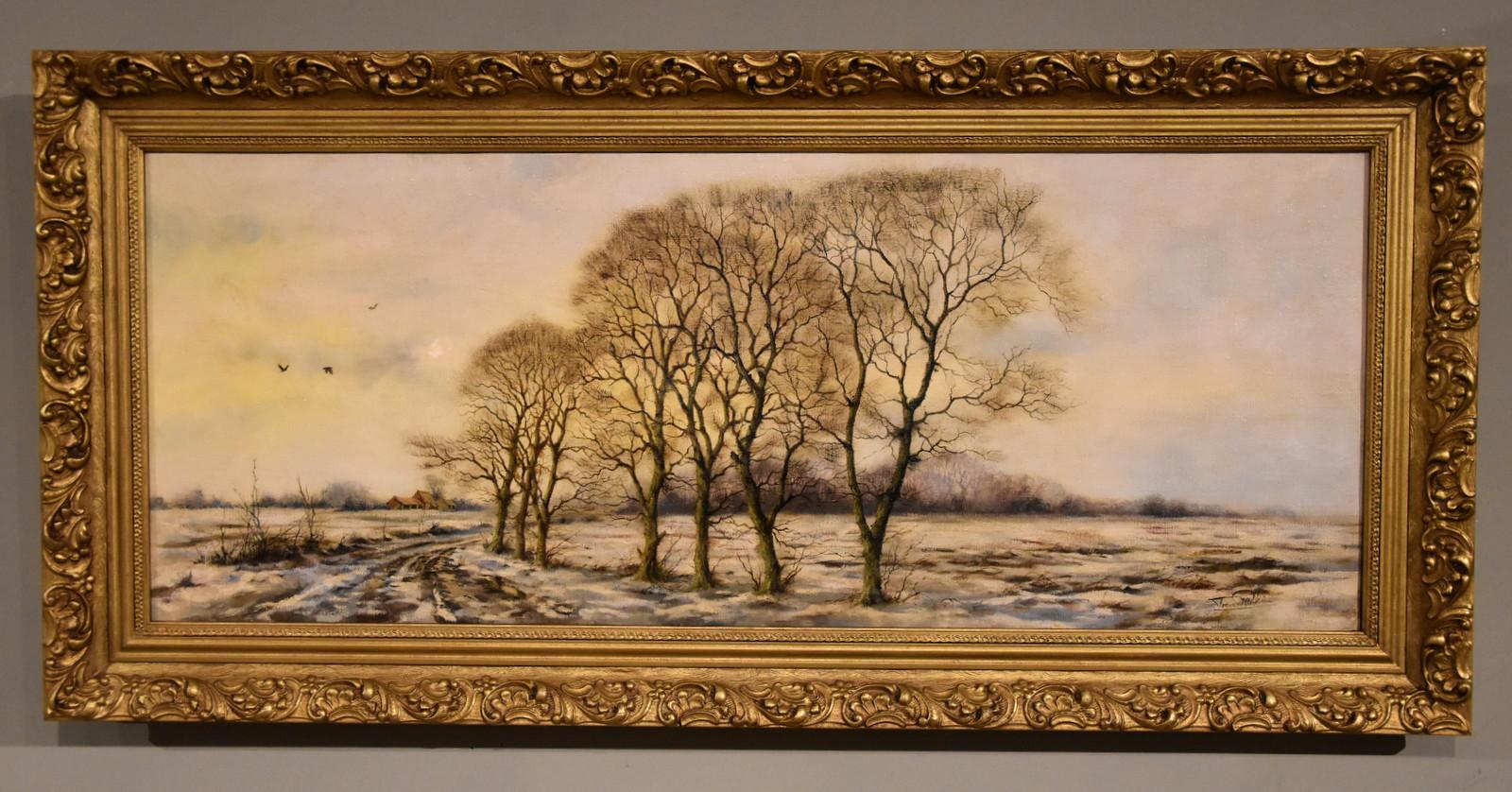 Oil Painting by Trevor Parkin - A Winters Afternoon (1 of 7)