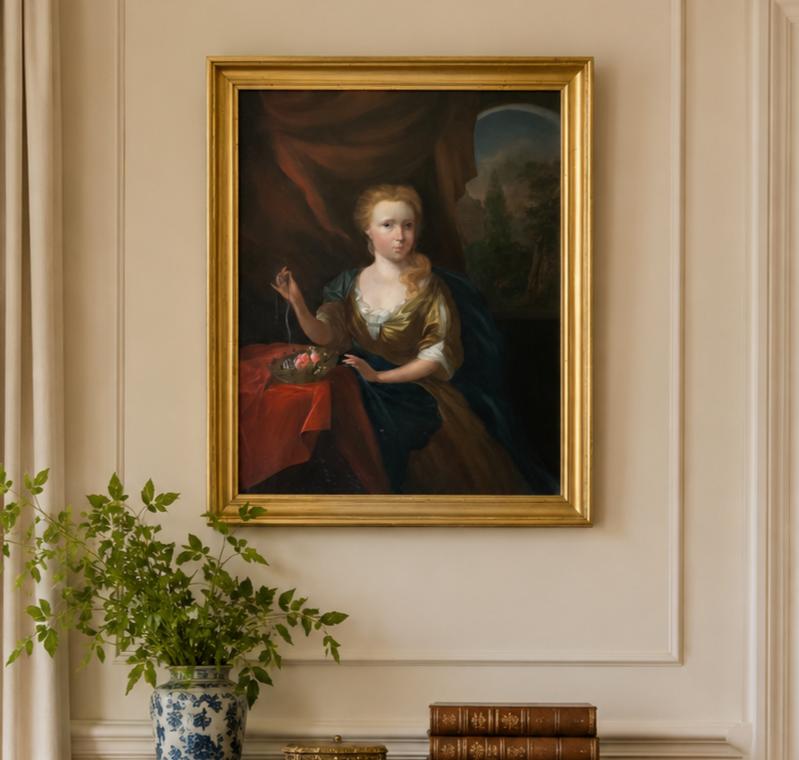 Superb Female Beauty Oil Portrait Painting Georgian Antique c.1820 (1 of 9) Superb Female Beauty Oil Portrait Painting Georgian Antique c.1820 (1 of 9)