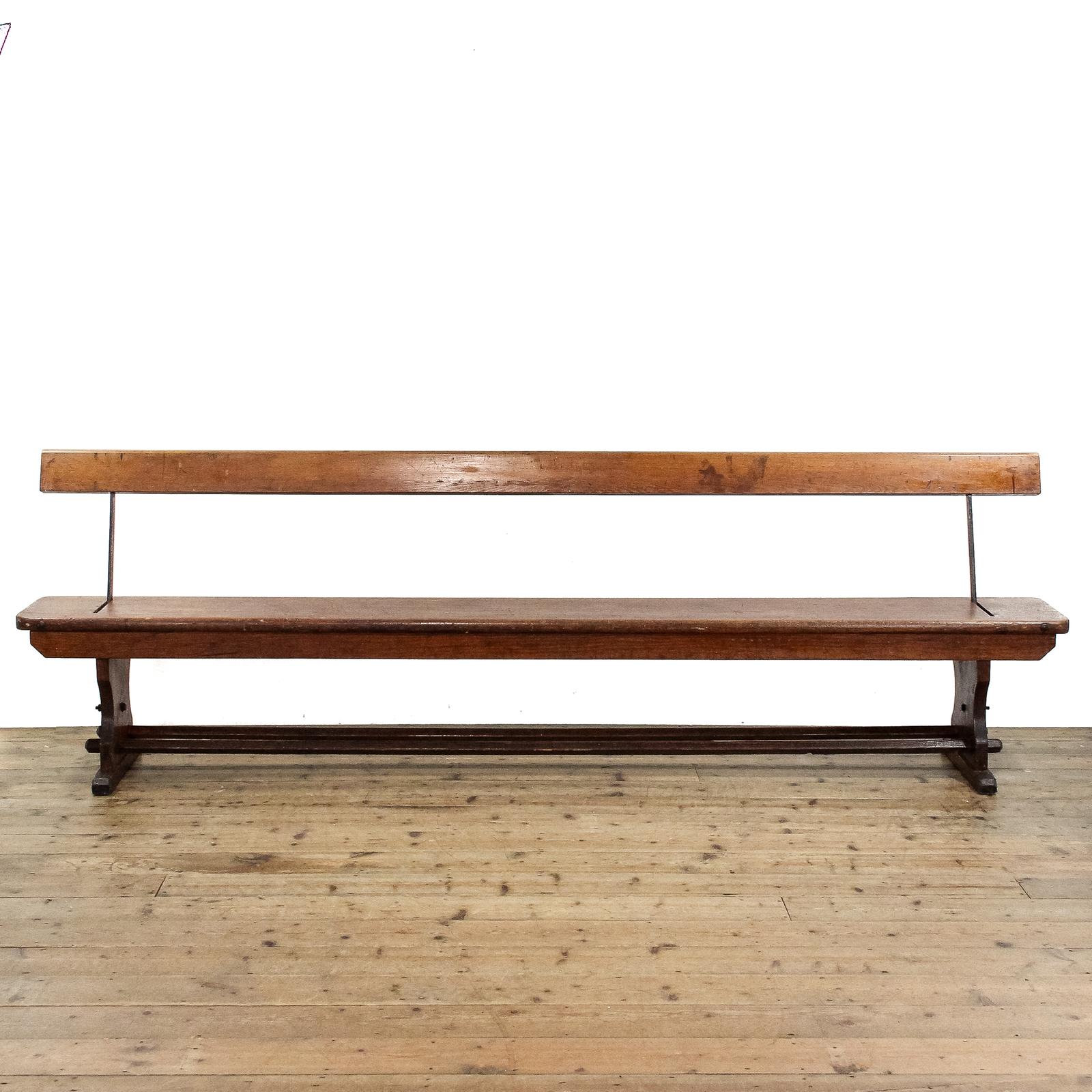 Antique Pine Flip Over Railway Bench (1 of 9)