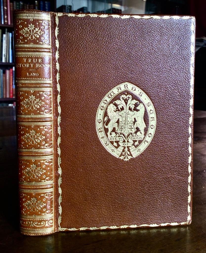 The True Story Book by Andrew Lang Fine Full Leather Binding - 1910 (1 of 4) The True Story Book by Andrew Lang Fine Full Leather Binding - 1910 (1 of 4)