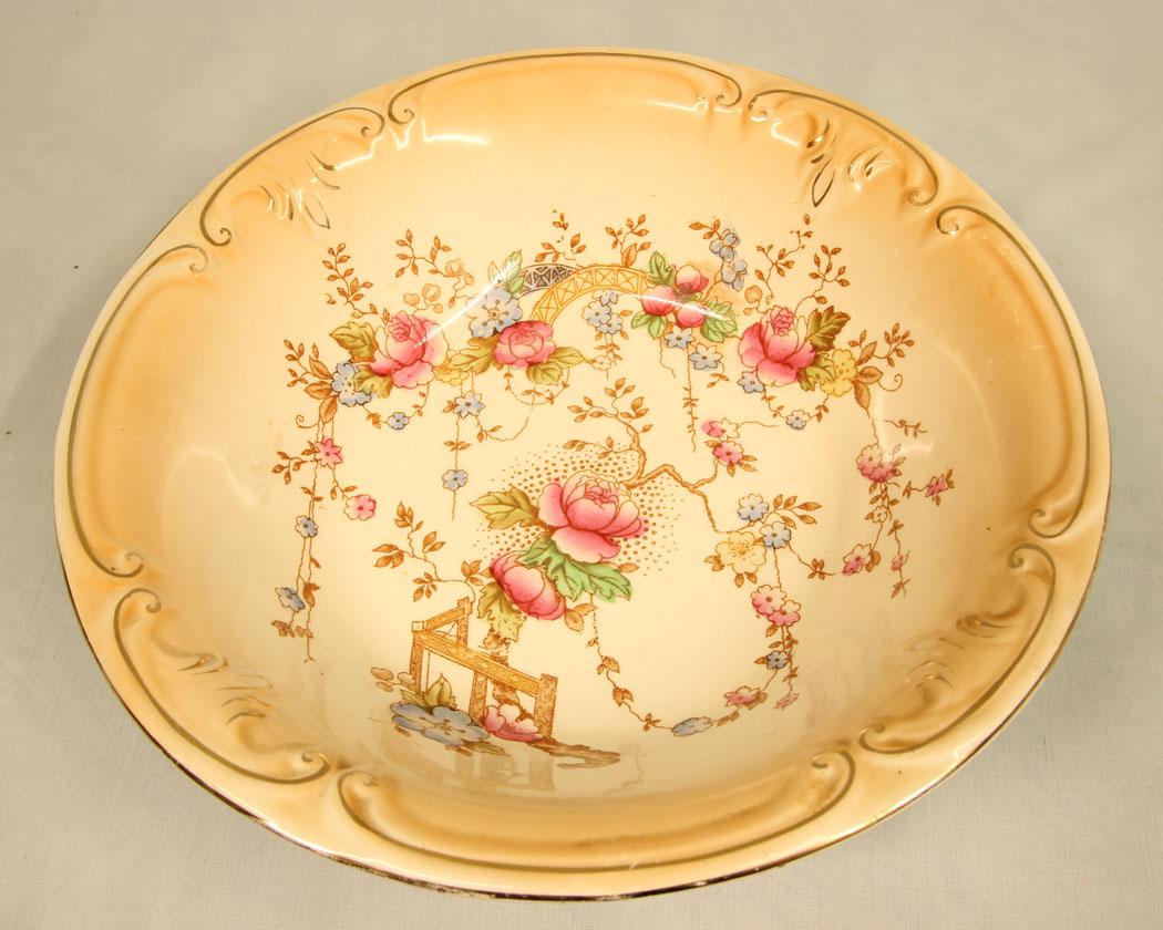 Antique Crown Devon Serving Bowl (1 of 5)