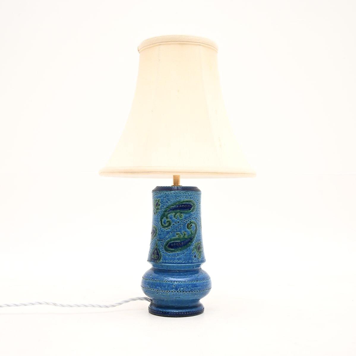 Vintage Italian Ceramic Table Lamp by Aldo Londi for Bitossi (1 of 8) Vintage Italian Ceramic Table Lamp by Aldo Londi for Bitossi (1 of 8)